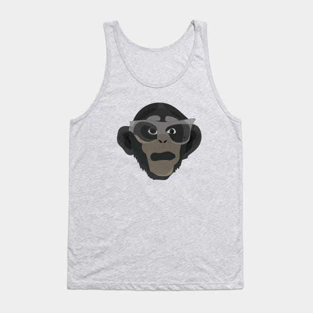 The fashionable chimps Tank Top by ROCOCO DESIGNS